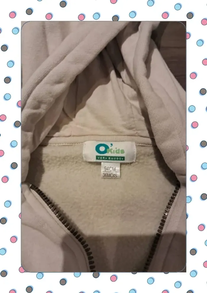 Veste 3 ans vert baudet - photo numéro 3