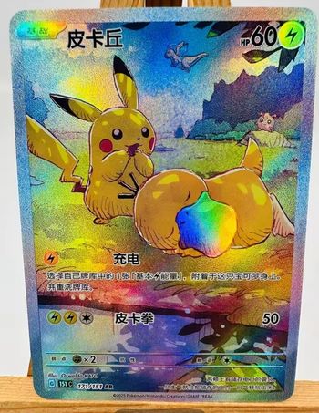 Pikachu psyduck psyckokwak chinois custom 151