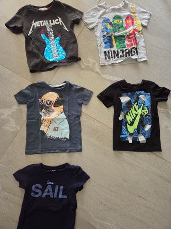 Lot t shirts 3/4 ans