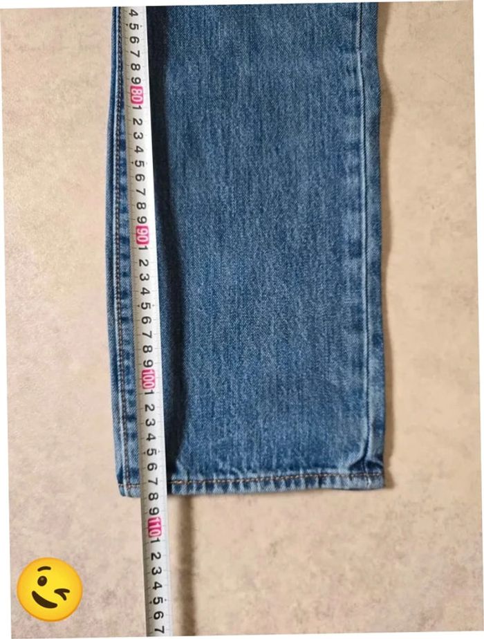 Jeans Levi's 501 W30 FR40 L32 coupe droite bleu Homme Men pan398b - photo numéro 5