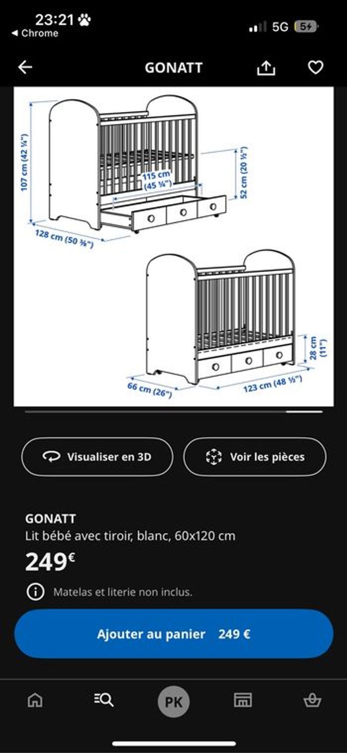 Lit bébé - photo numéro 6