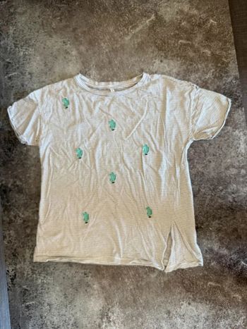 T-shirt marinière à motifs Stradivarius femme 38 M
