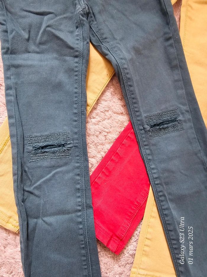 Lot de 3 jeans tape a l'œil 7 ans - photo numéro 2