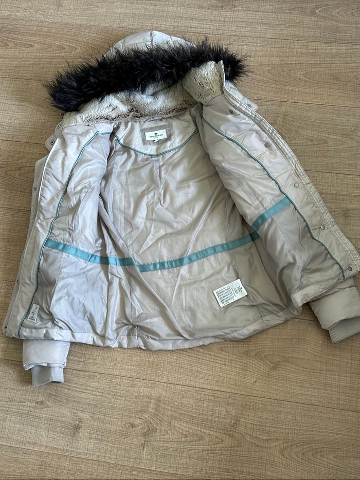 Doudoune belge avec capuche Tom Tailor taille S TBE - photo numéro 8