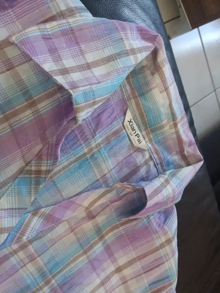 Jolie chemise m xian pai holographique - photo numéro 6