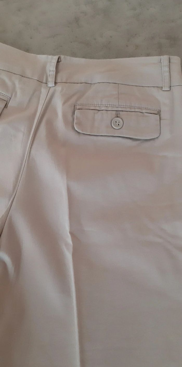 Pantalon bas large gris clair Etam - photo numéro 4