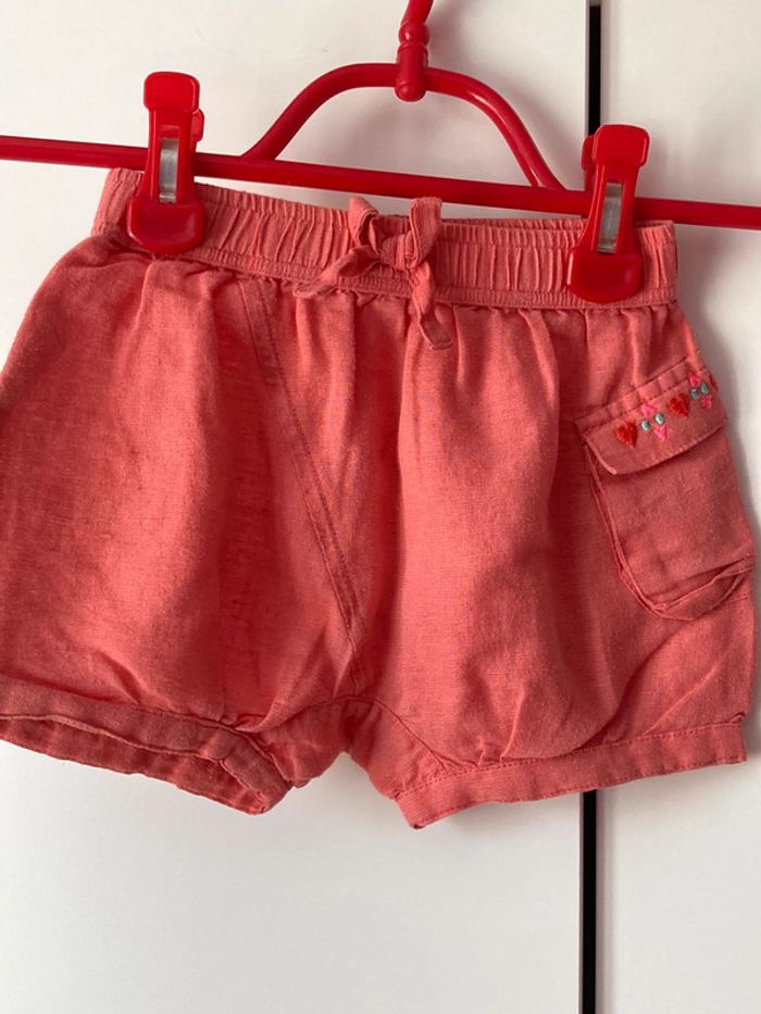 Lot de 2 shorts 12 mois - photo numéro 4