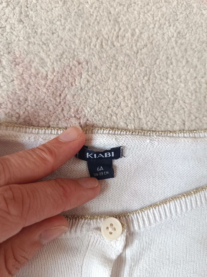 Gilet boléro Fille 6 ans Kiabi - photo numéro 2