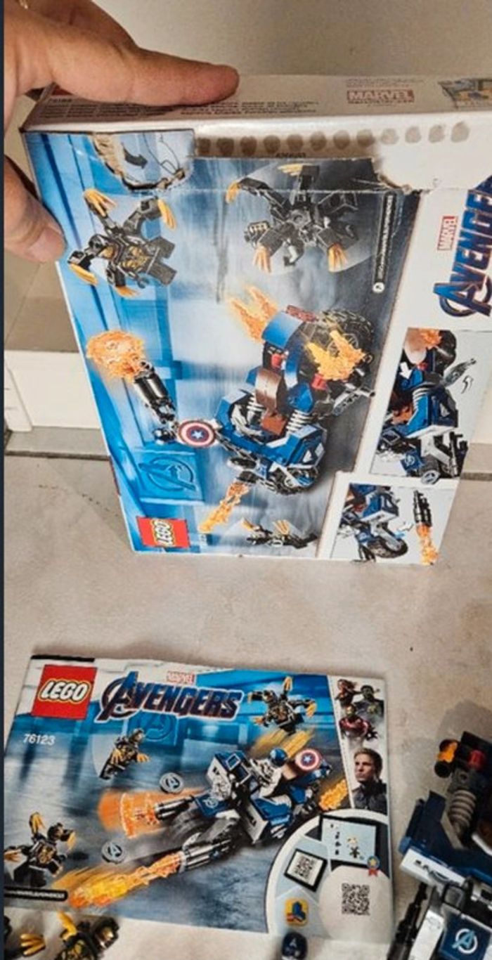 76123 lego Captain America: Outriders Attack - photo numéro 4