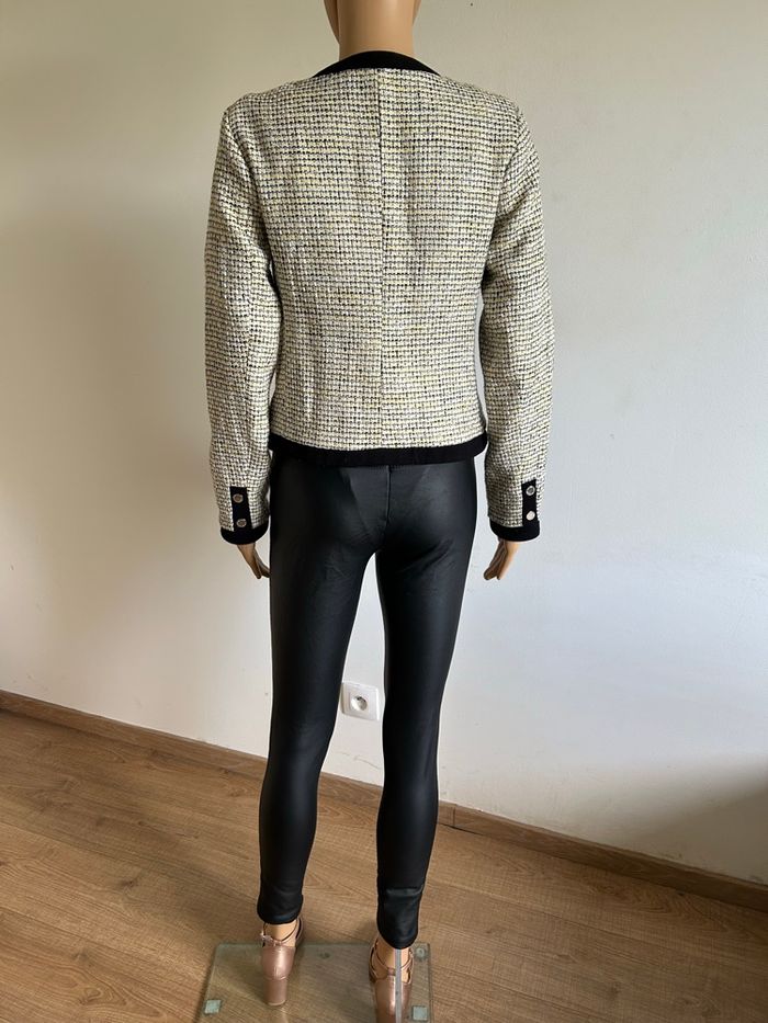 Veste en tweed à manches longues Morgan taille 36 jamais portée - photo numéro 7