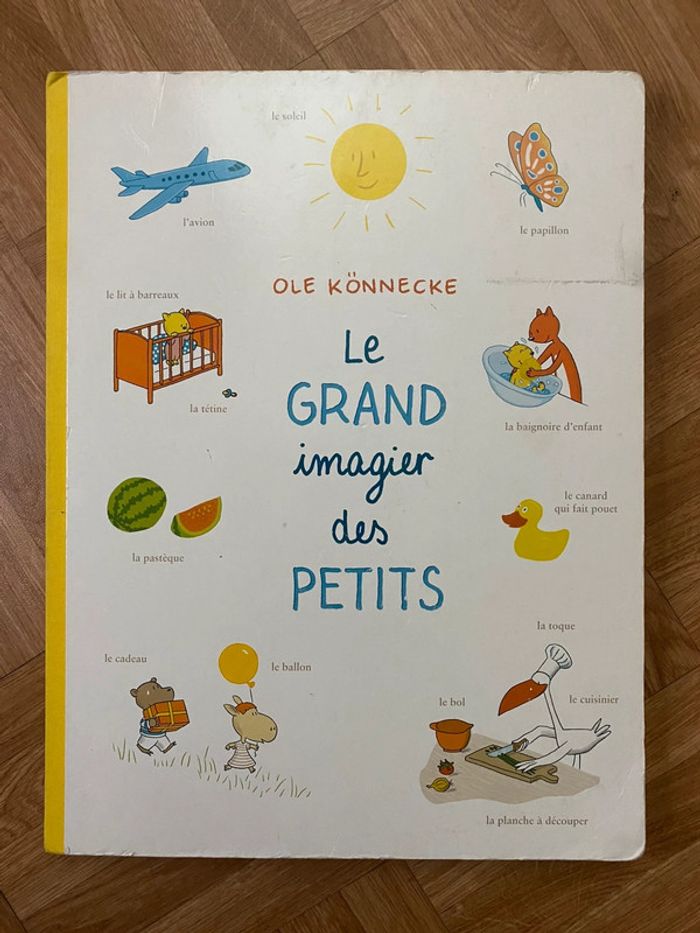 Livre le grand imagier des petits - d’Ole Könnecke