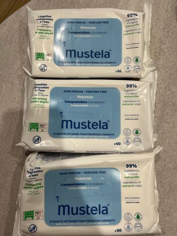 Lingettes Mustela