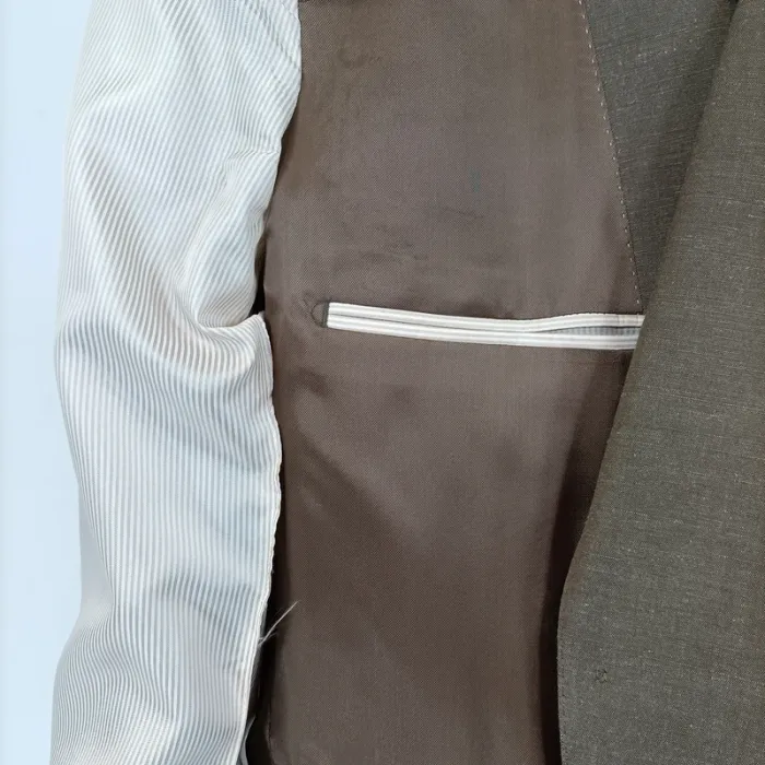 Veste de costume marron Griffe Noire - Taille 54 A477 - photo numéro 12