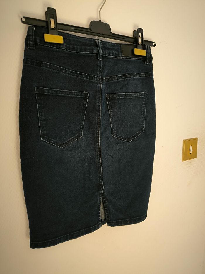 Jupe crayon en jean femme taille XS - photo numéro 6