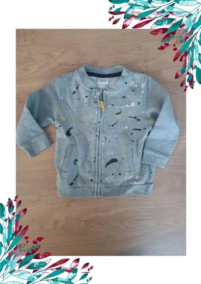 Sweat gilet 2 ans garçon TAO - photo numéro 2