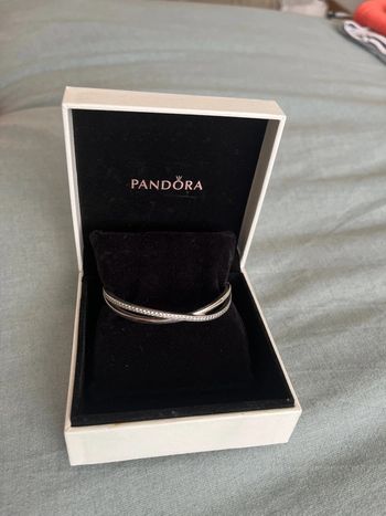 Bracelet Jonc Scintillant Pandora 16 cm