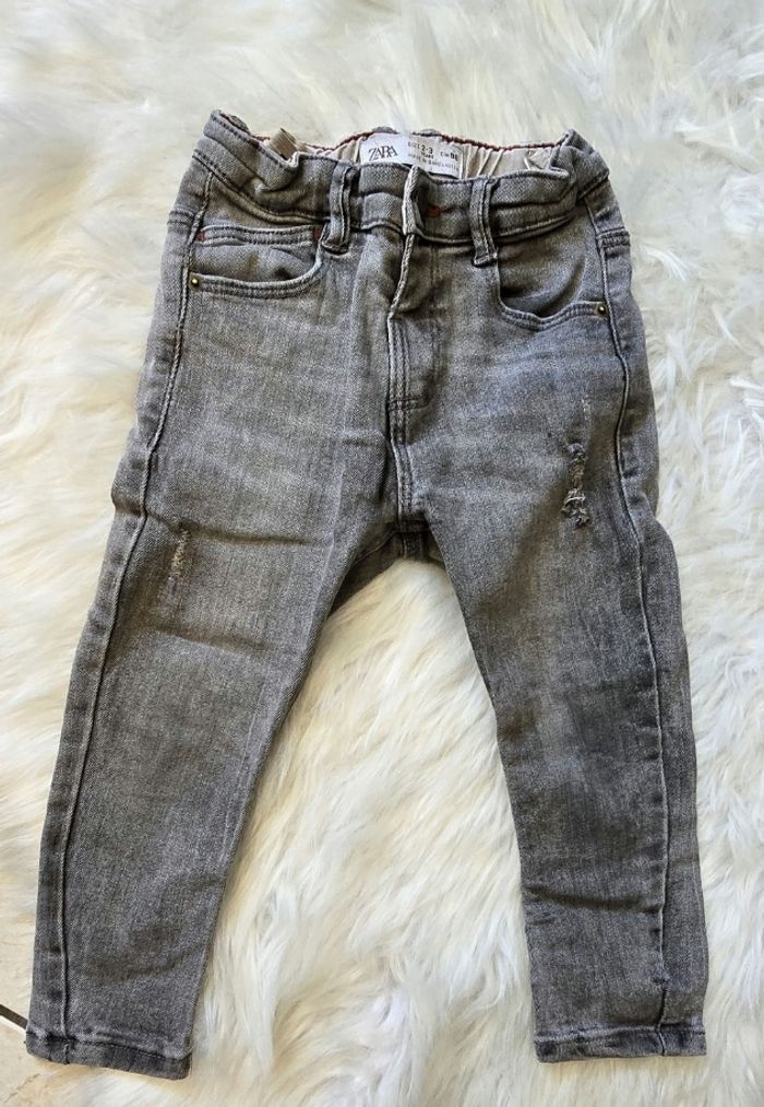 💙🤩😍 ensemble teeshirt ml et jeans skinny 36mois/3ans garçon 💙🤩😍 - photo numéro 3