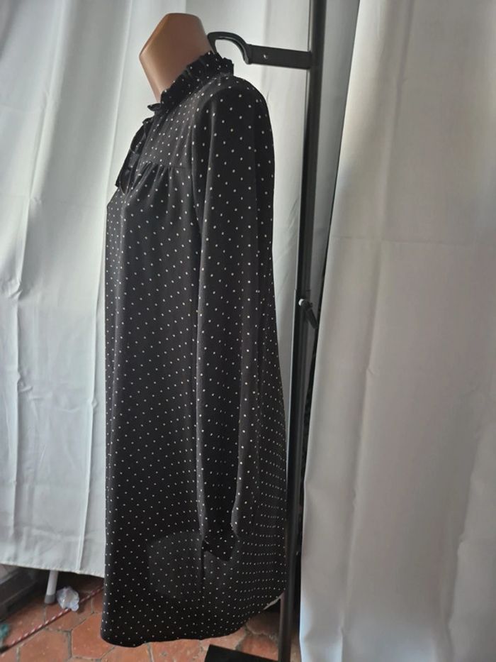 Robe droite manches longues fluide - photo numéro 2