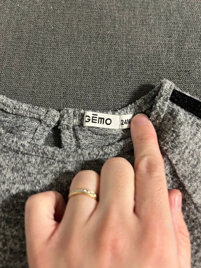 Robe pull légère 24 mois Gemo - photo numéro 3