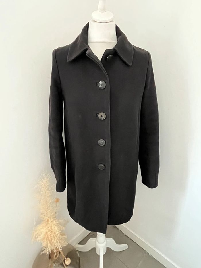 Manteau noir comptoir des cotonniers S