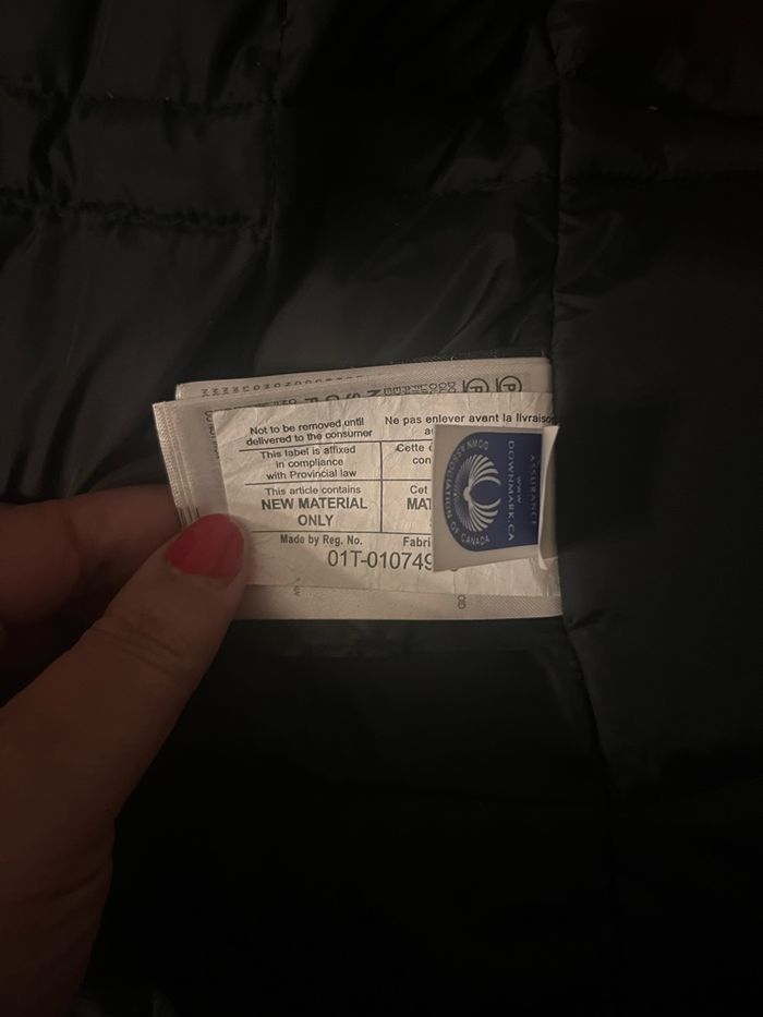 Manteau rouge Canada gosse - photo numéro 6