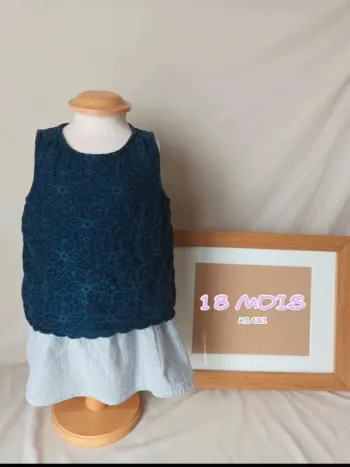 Robe Sans Manches Kiabi - Taille 18 Mois