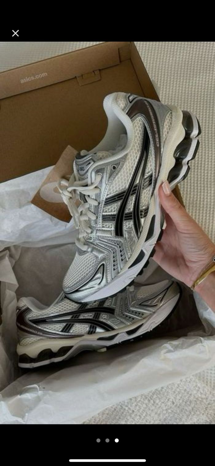 Asics kayano 14 gris noir 44 - photo numéro 3