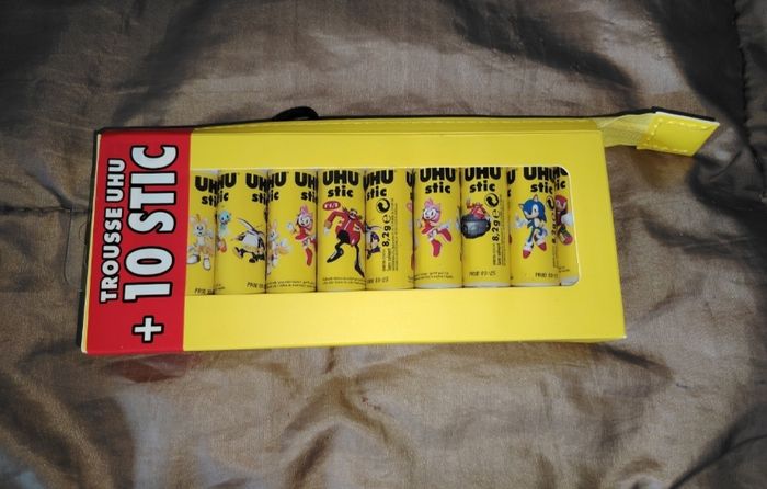 Lot 10 tubes de colle UHU sonic