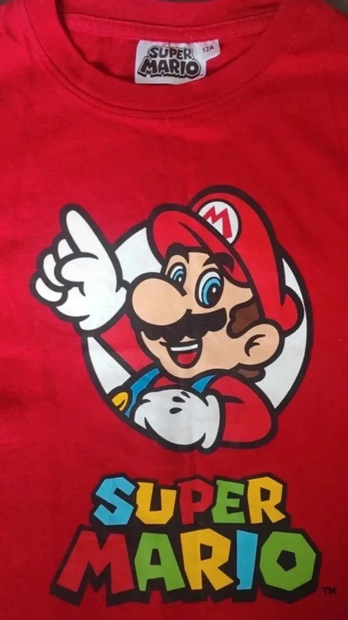 T-shirt garçon Super Mario - photo numéro 2