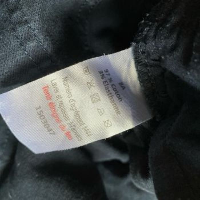 Pantalon jeggpant coton bleu marine 8 ans même pas peur - photo numéro 6