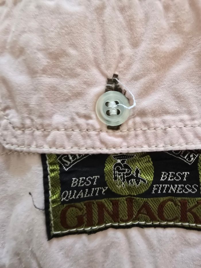 Chemisette mixte 🍒vintage 70/80 Gin Jack🍒taille jusqu'au 38 - photo numéro 10