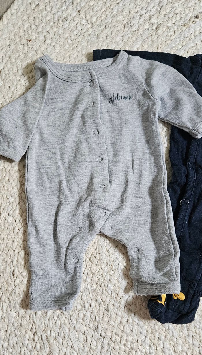 Lot de 5 pyjamas 1mois - photo numéro 2