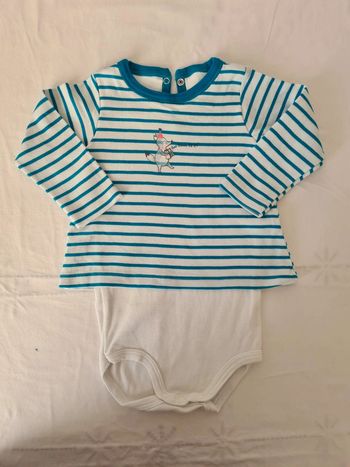 Bodie/t-shirt Petit Bateau