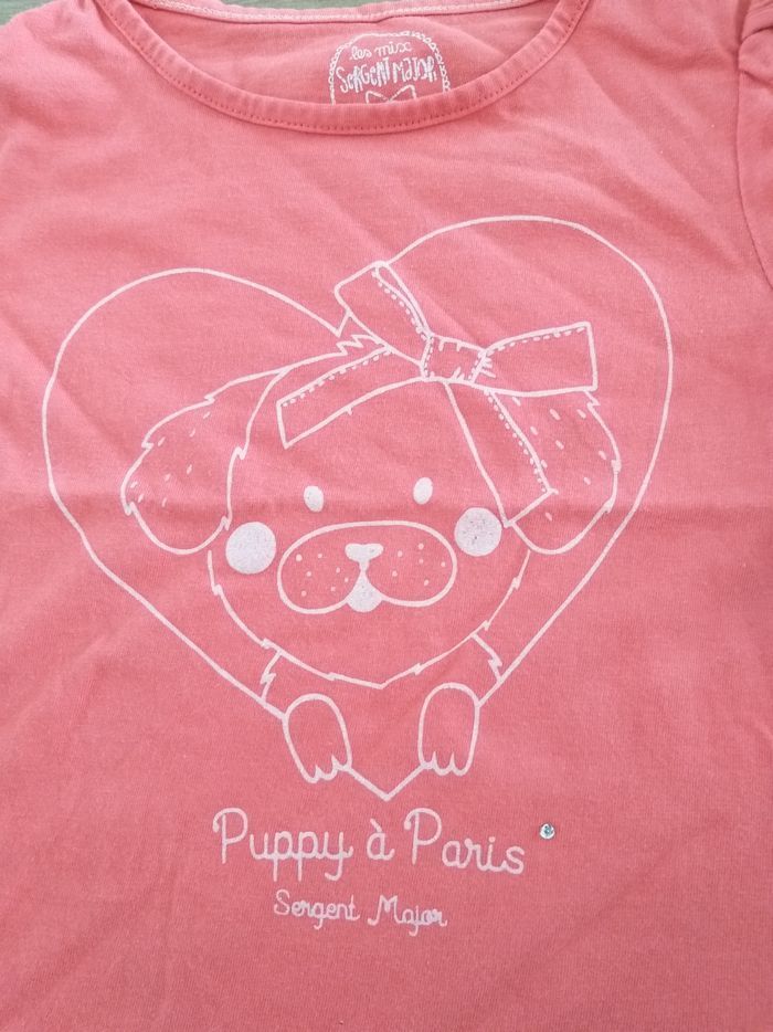 Tee-shirt fille 3 ans sergent major