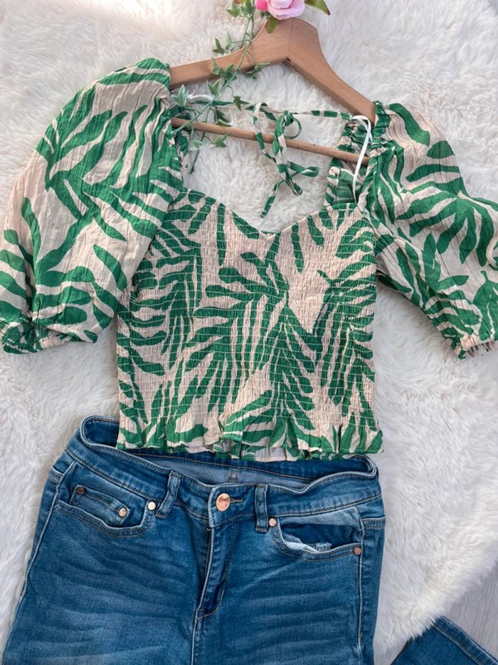 top court imprimé🍃🌿 - photo numéro 3