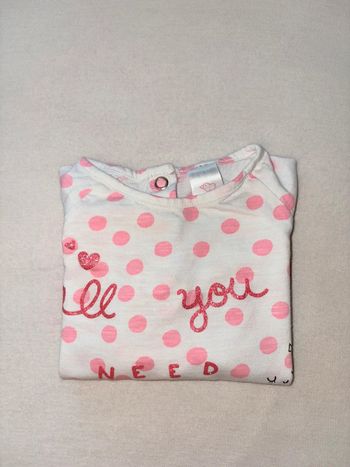 T-shirt manche longue 18 mois