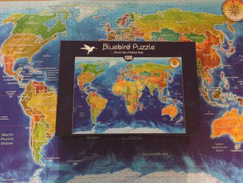 Puzzle 1000 pièces Carte Du Monde