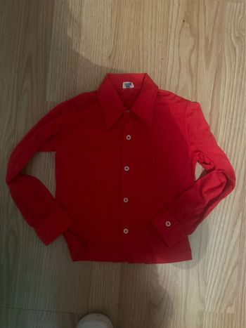 Chemise rouge absorda taille très petit