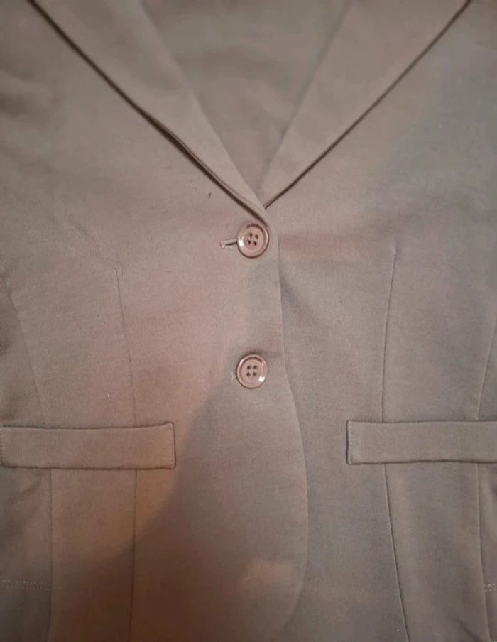 Blazer court Impérial brun en super état et en taille L - photo numéro 3