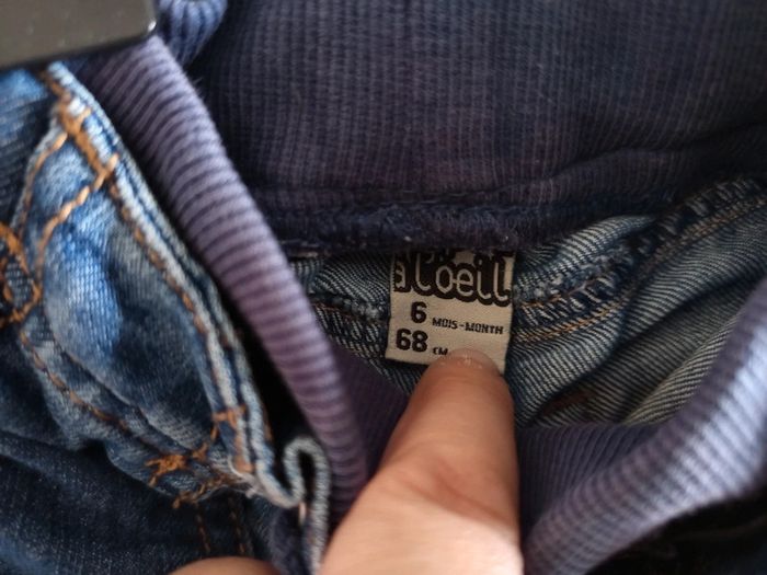 Lot pantalon 6 mois - photo numéro 3