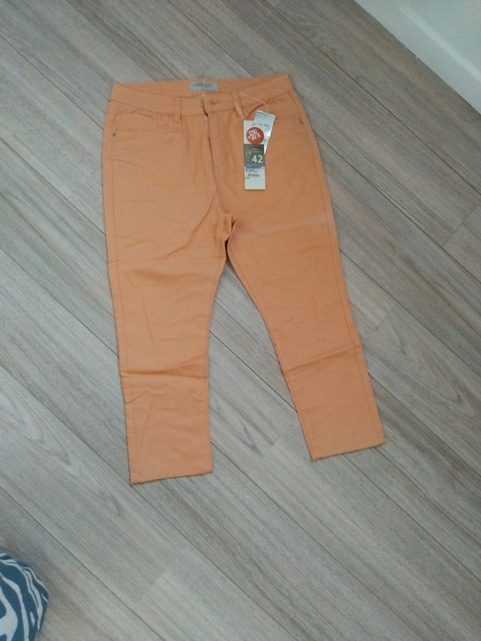 Pantacourt corail neuf