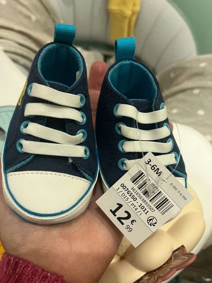 Baskets polochon (la petite sirène) - photo numéro 2