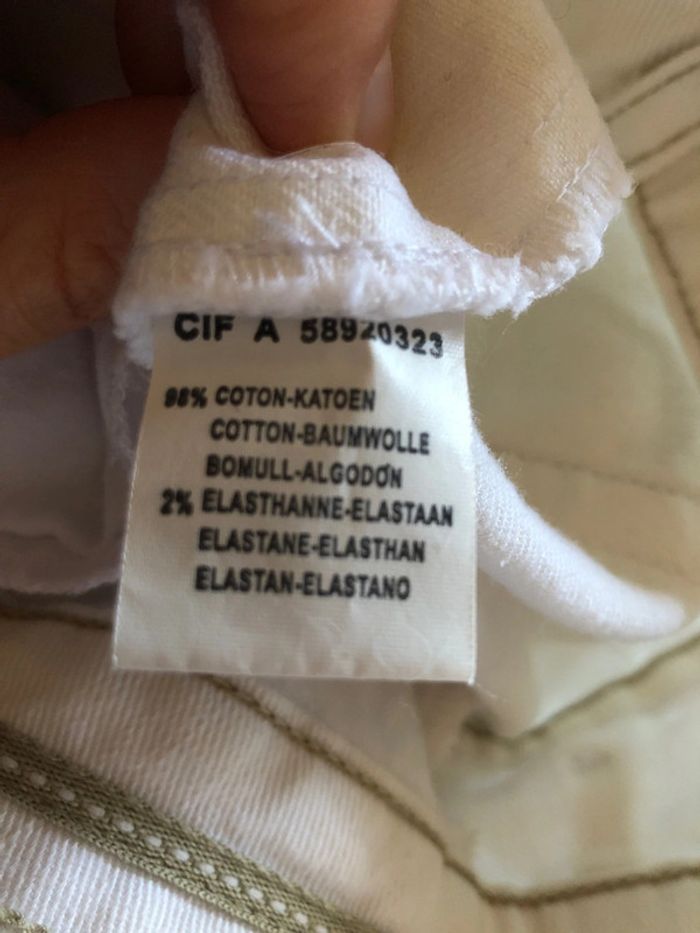 🦋Jean blanc coupe flare bootcut Y2k vintage années 2000 Active Wear white flared jean🌸 - photo numéro 10