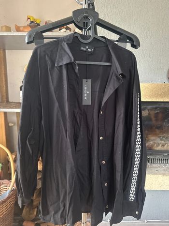 Chemise noire Grungemama