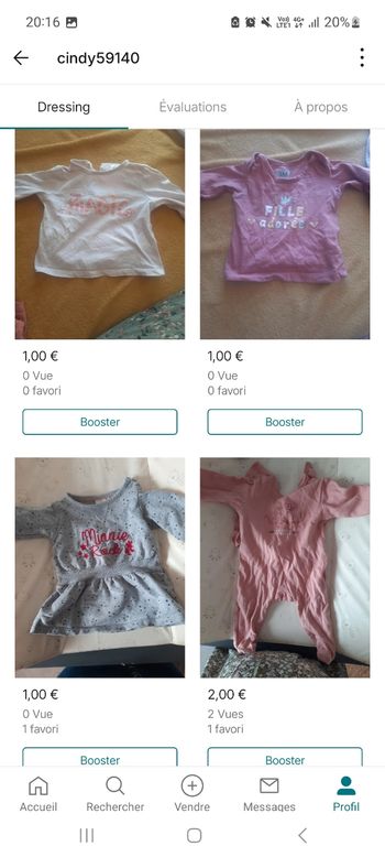Lot vêtements 3 mois