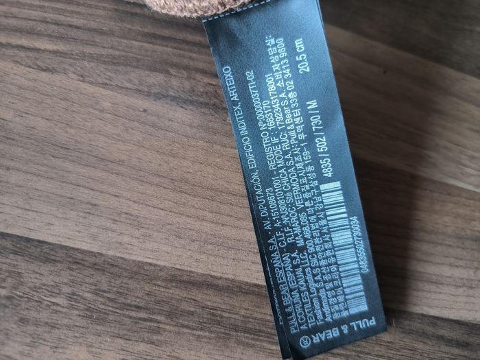 Bonnet Pull & Bear marron clair M neuf mixte - photo numéro 3