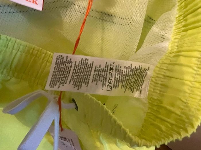Sundek - Short de Bain Taffeta iconqiue jaune Fluo taille S - photo numéro 7