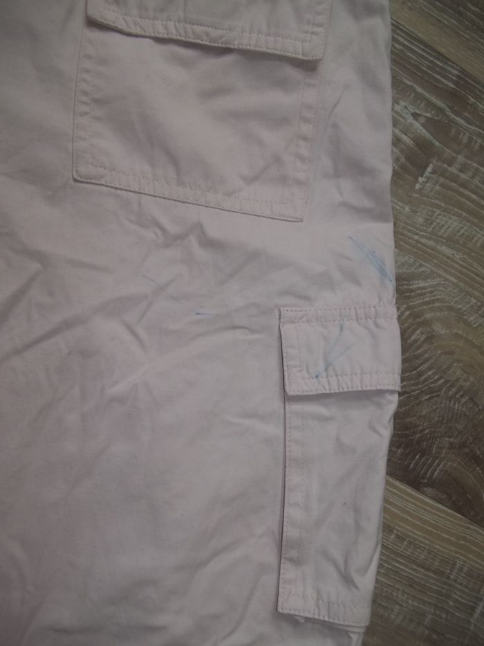 Jupe-culotte cargo longue rose pastel Okaïdi 12 ans - photo numéro 5