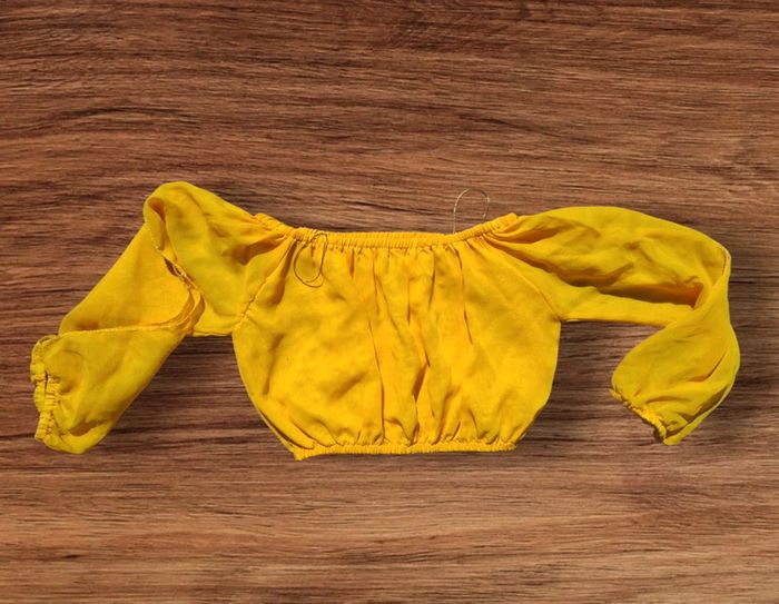 Lot de deux tenues Bollywood jaune - photo numéro 4