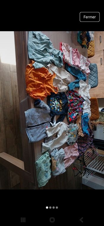 Lot vêtements fille 18 mois